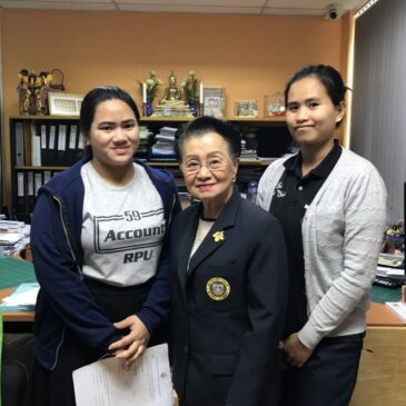 คณาจารย์ออกไปนิเทศนิสิตสหกิจศึกษาที่สถานประกอบการ ในภาคการศึกษาที่ 2/2560