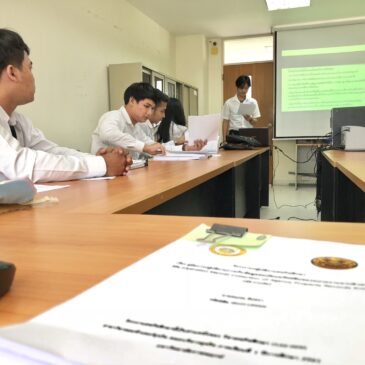 นิสิตนำเสนอผลงาน/โครงงานสหกิจศึกษา หลังออกปฏิบัติสหกิจศึกษา ปีการศึกษา 1/2561